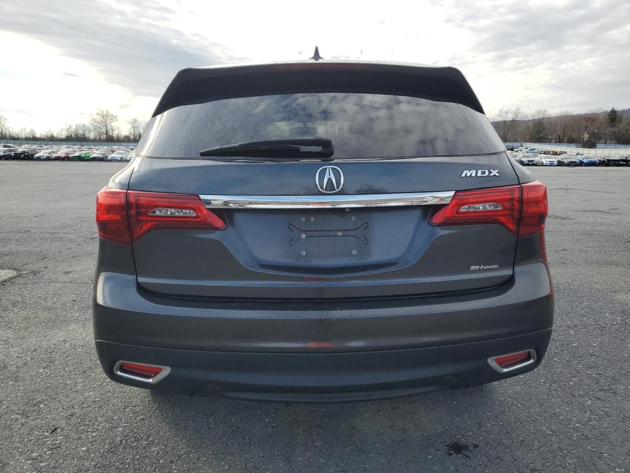 VIN 5FRYD4H24EB006296 2014 ACURA MDX no.6