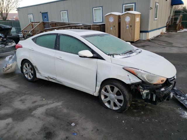  HYUNDAI ELANTRA 2012 Білий