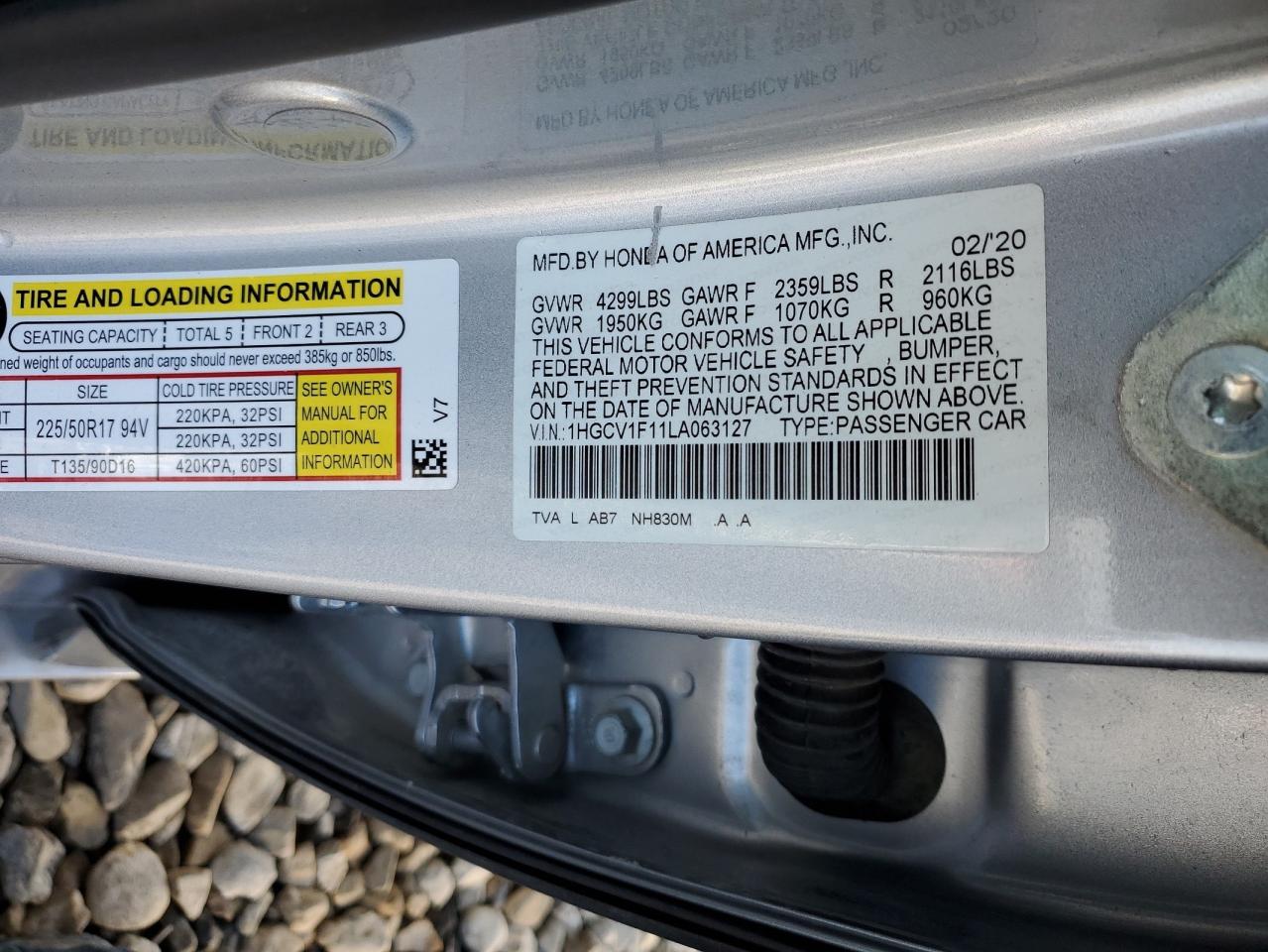 2020 Honda Accord - Image 14