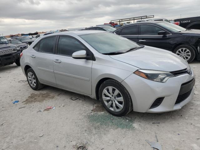  TOYOTA COROLLA 2016 Silver