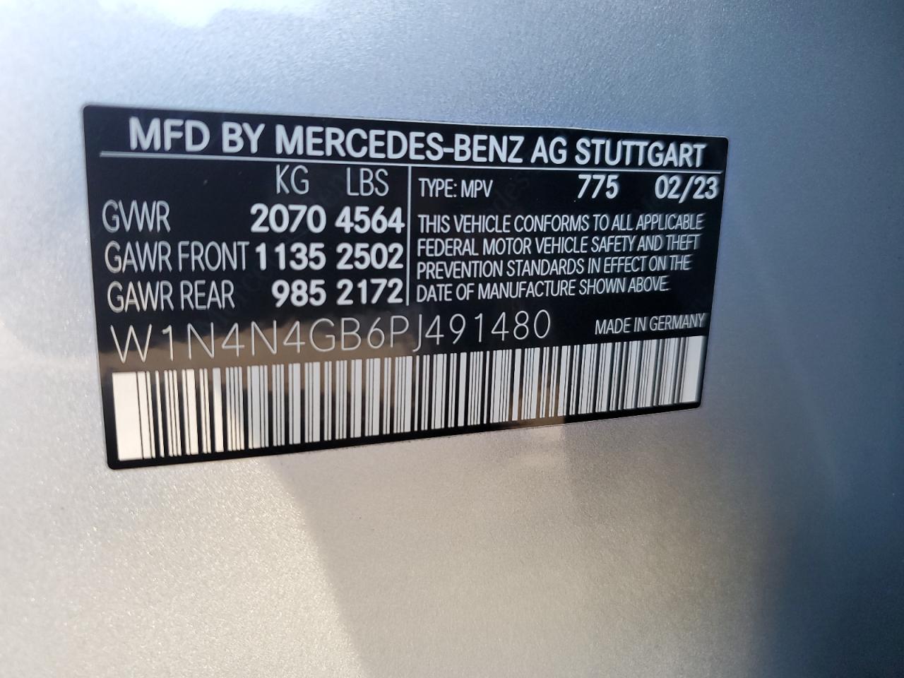 W1N4N4GB6PJ491480 2023 MERCEDES-BENZ GLA CLASS - Image 13