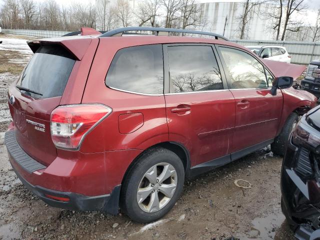  SUBARU FORESTER 2016 Maroon