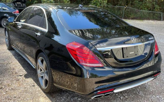 Sedans MERCEDES-BENZ S-CLASS 2015 Czarny