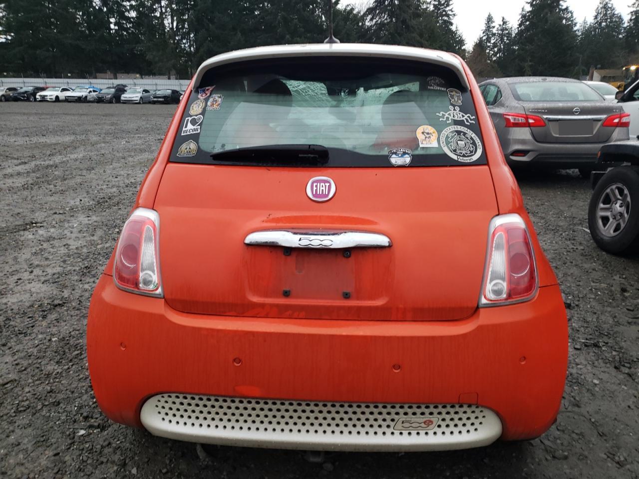 2015 Fiat 500 Electric VIN: 3C3CFFGE6FT549704 Lot: 85952294