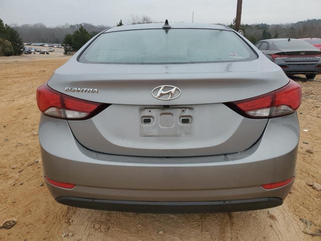  HYUNDAI ELANTRA 2015 Srebrny