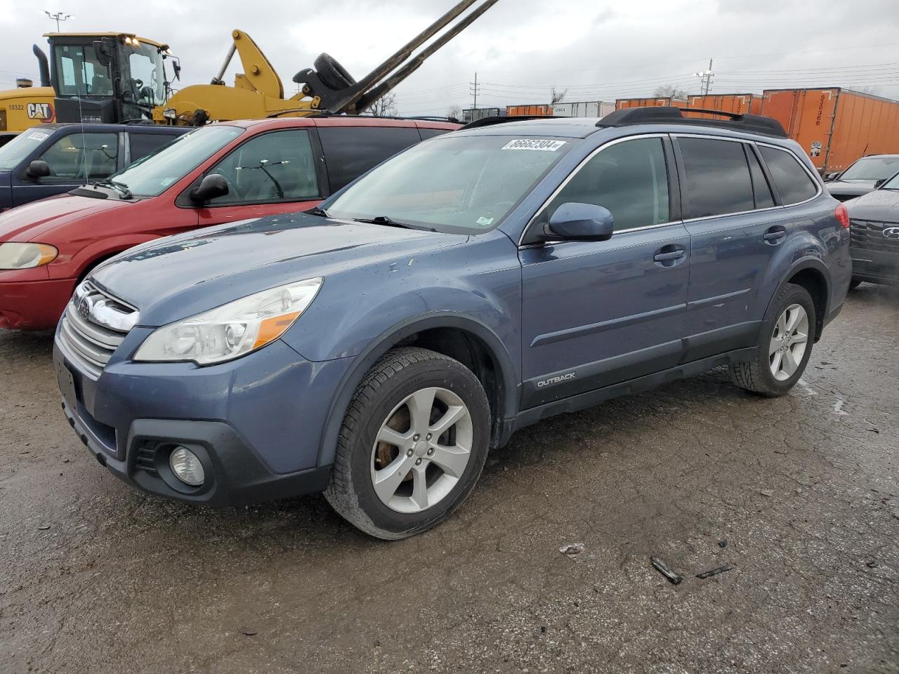 VIN 4S4BRCCC3E3292170 2014 SUBARU OUTBACK no.1