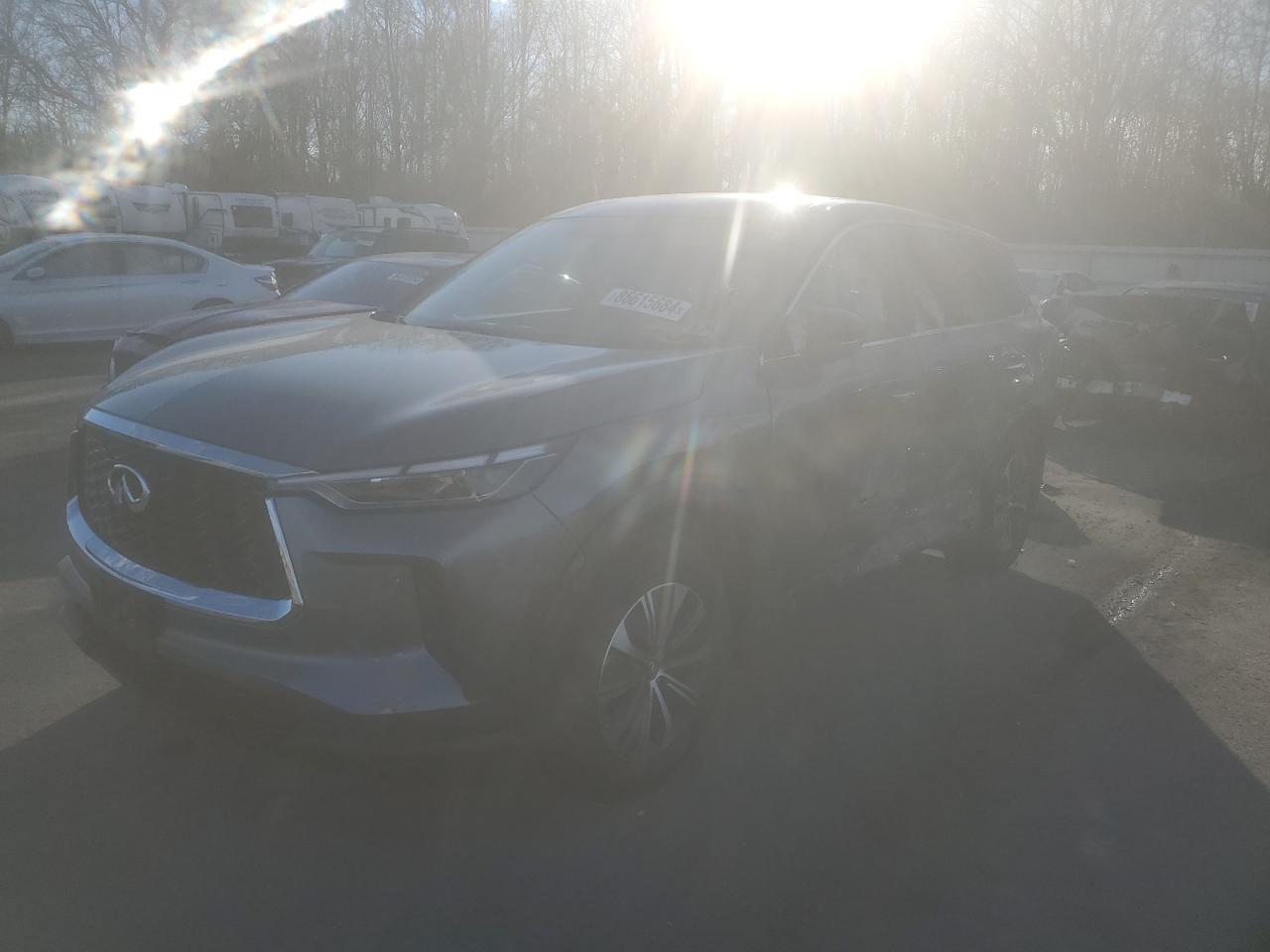 2024 Infiniti Qx60 Pure იყიდება Glassboro-ში, NJ - Side