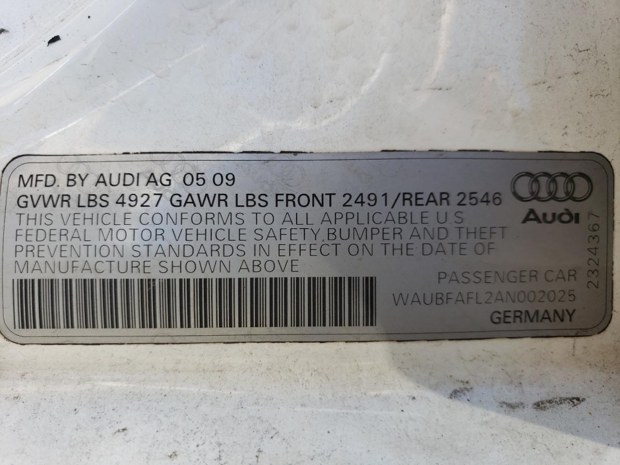 2010 Audi A4 - Image 12