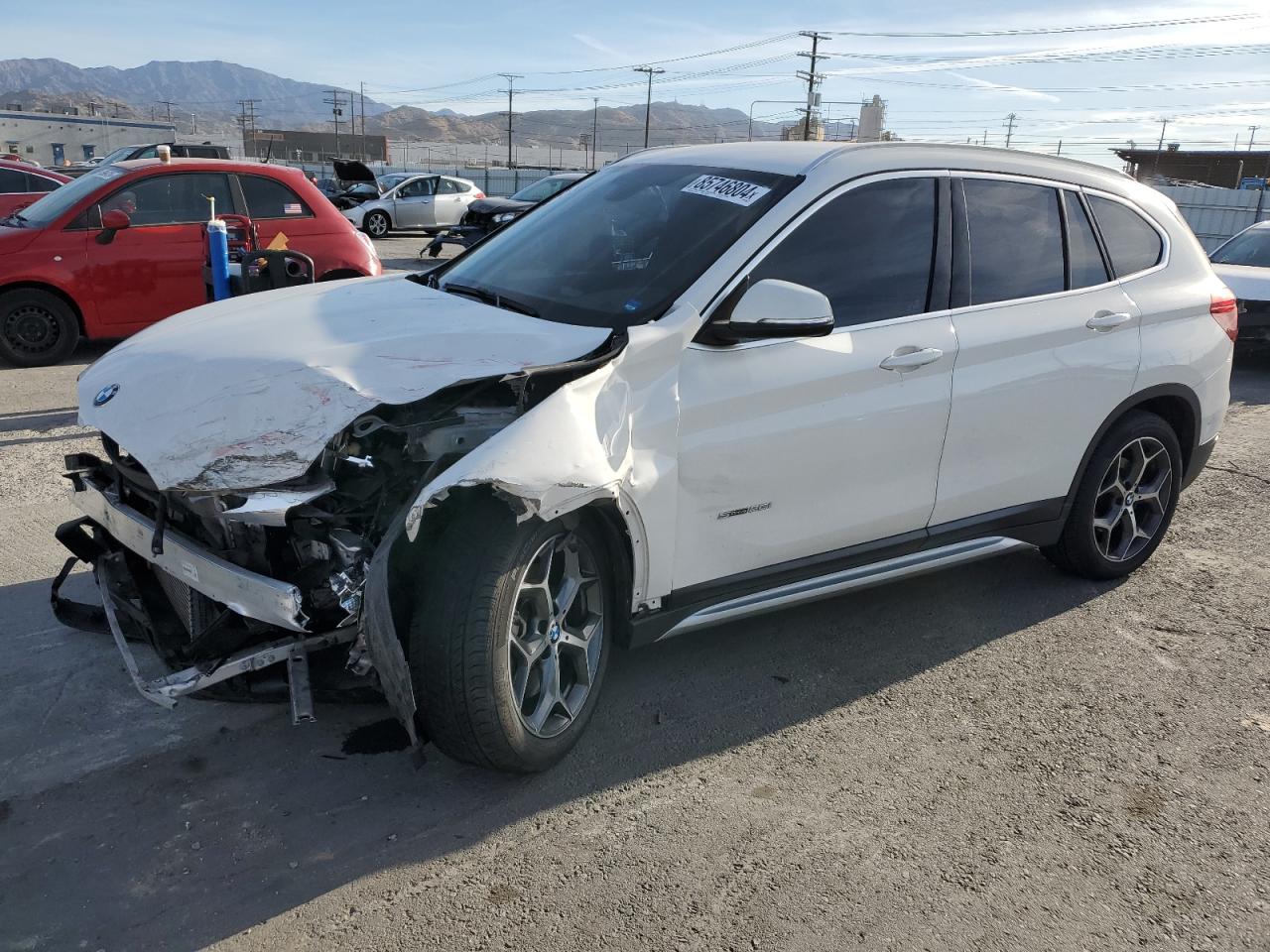 2018 Bmw X1 Sdrive28I იყიდება Sun Valley-ში, CA - Front End