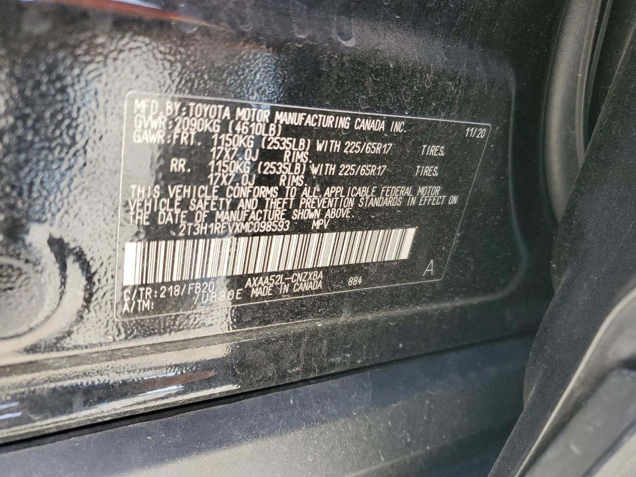 2021 Toyota RAV 4 - Image 13