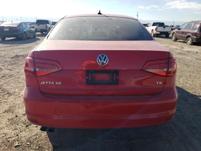  VOLKSWAGEN JETTA 2015 Red