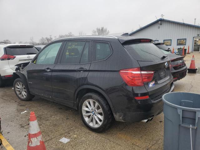  BMW X3 2017 Чорний