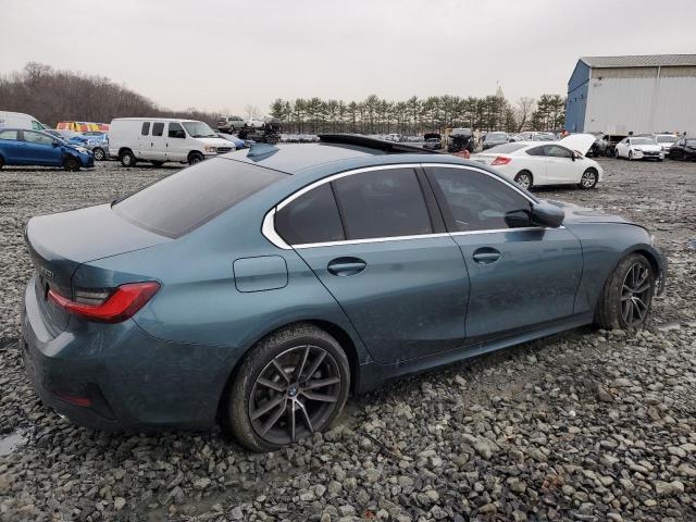  BMW 3 SERIES 2019 Teal