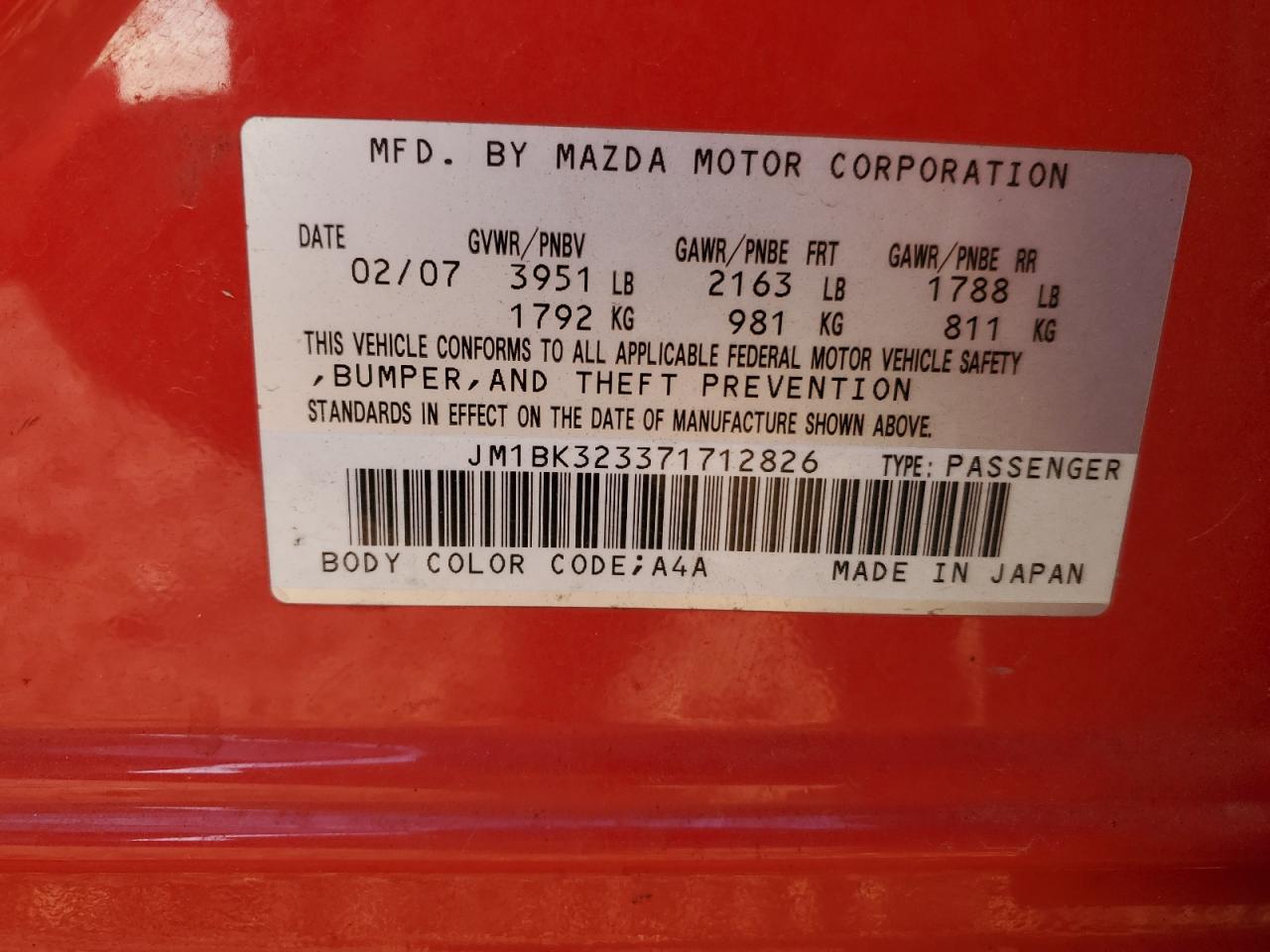2007 Mazda 3 - Image 12
