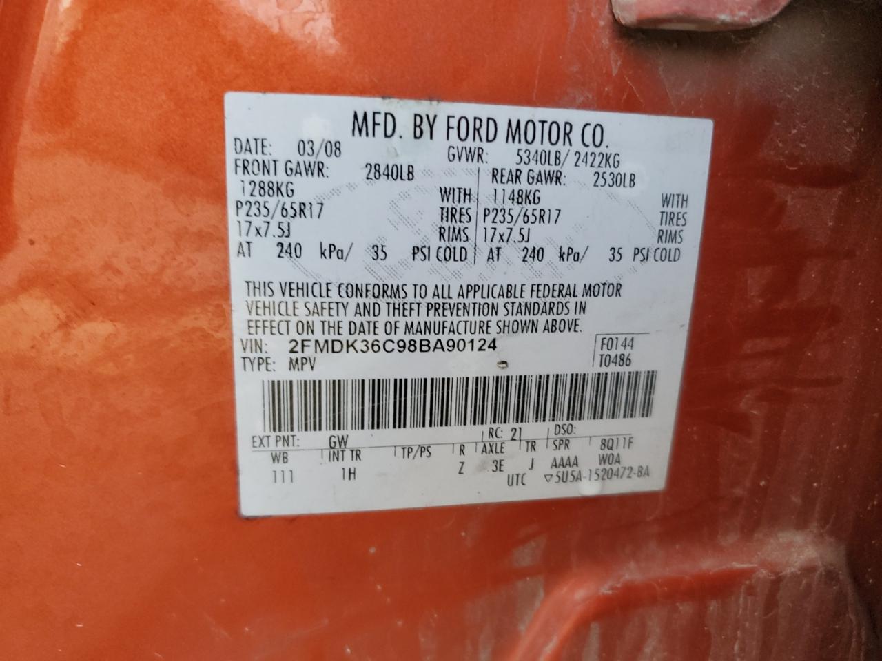 2008 Ford Edge - Image 15