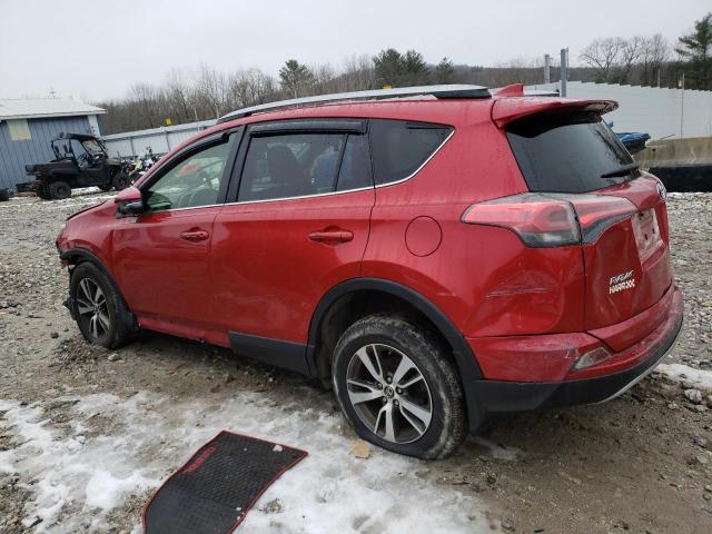  TOYOTA RAV4 2017 Czerwony