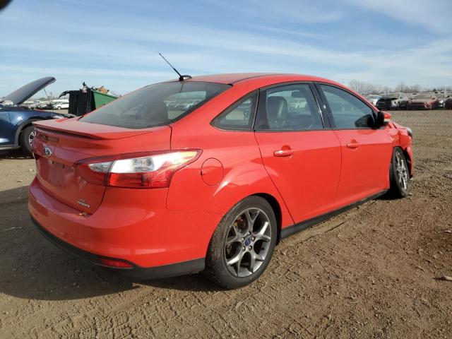  FORD FOCUS 2013 Czerwony