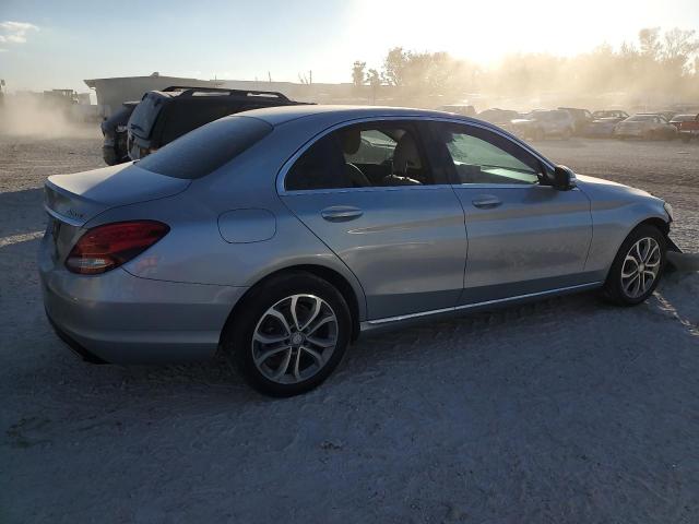 Sedans MERCEDES-BENZ C-CLASS 2015 Srebrny