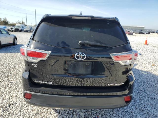  TOYOTA HIGHLANDER 2016 Черный