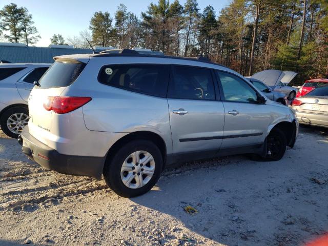  CHEVROLET TRAVERSE 2012 Silver