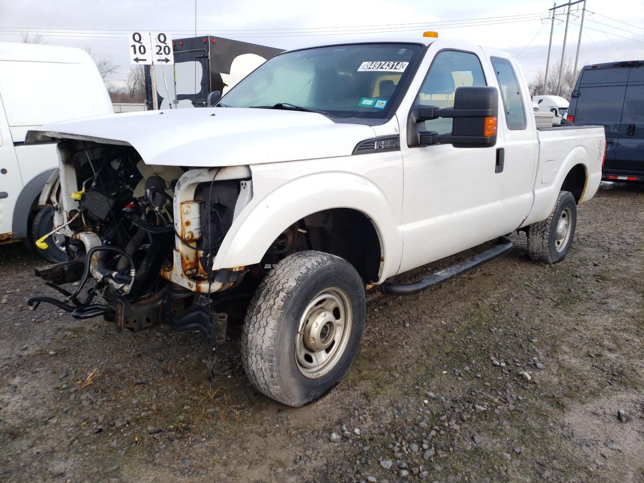 VIN 1FT7X2B6XEEA61857 2014 FORD F250 no.1