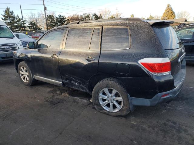 Parquets TOYOTA HIGHLANDER 2012 Black