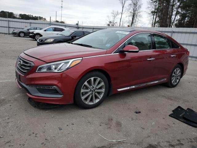  HYUNDAI SONATA 2016 Красный