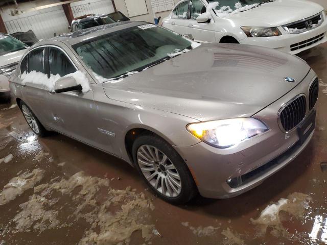  BMW 7 SERIES 2012 tan