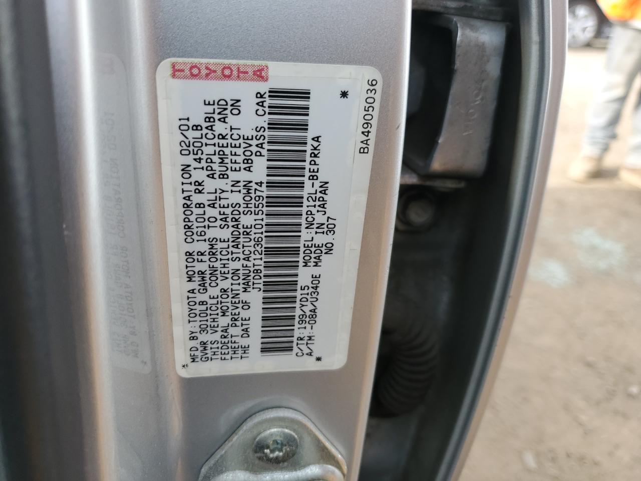 2001 Toyota Echo - Image 12