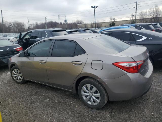  TOYOTA COROLLA 2015 tan