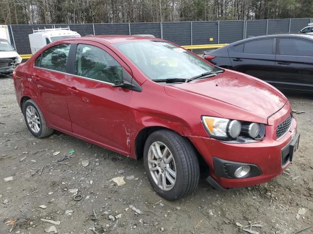  CHEVROLET SONIC 2015 Czerwony