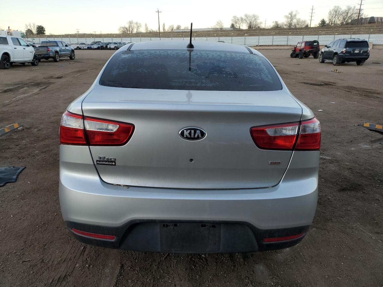 2013 Kia Rio Lx VIN: KNADM4A30D6240381 Lot: 83581594