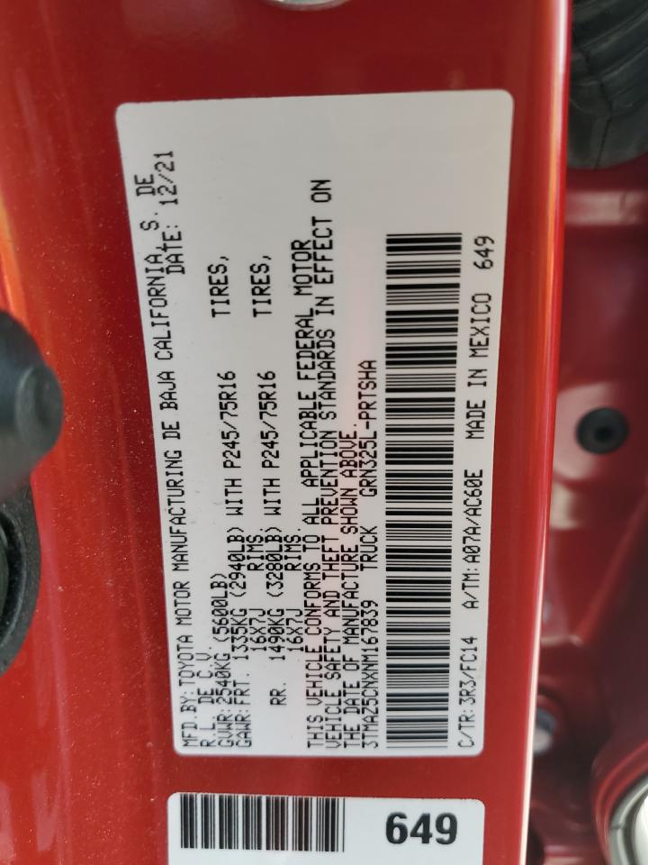 2022 Toyota Tacoma - Image 12