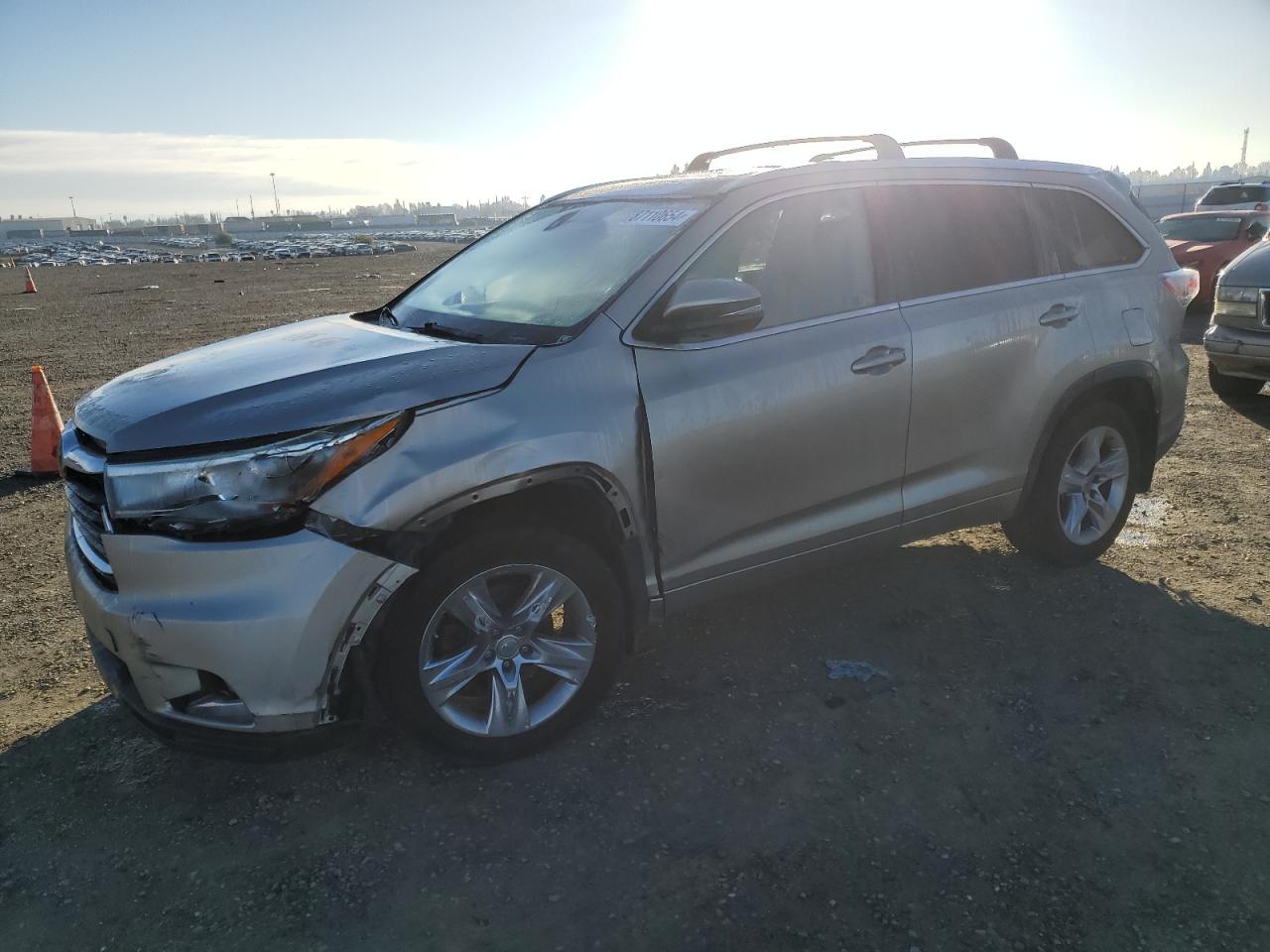 VIN 5TDDKRFH2FS177510 2015 TOYOTA HIGHLANDER no.1