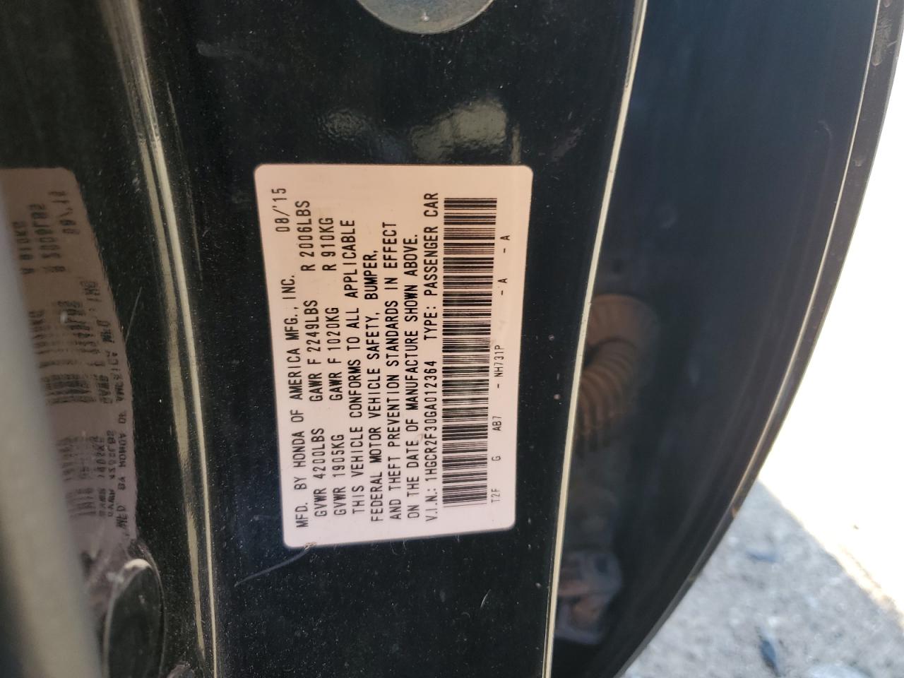 2016 Honda Accord - Image 13