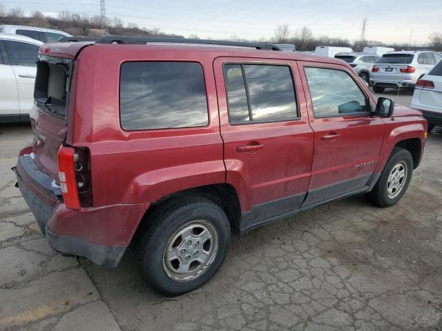  JEEP PATRIOT 2014 Червоний