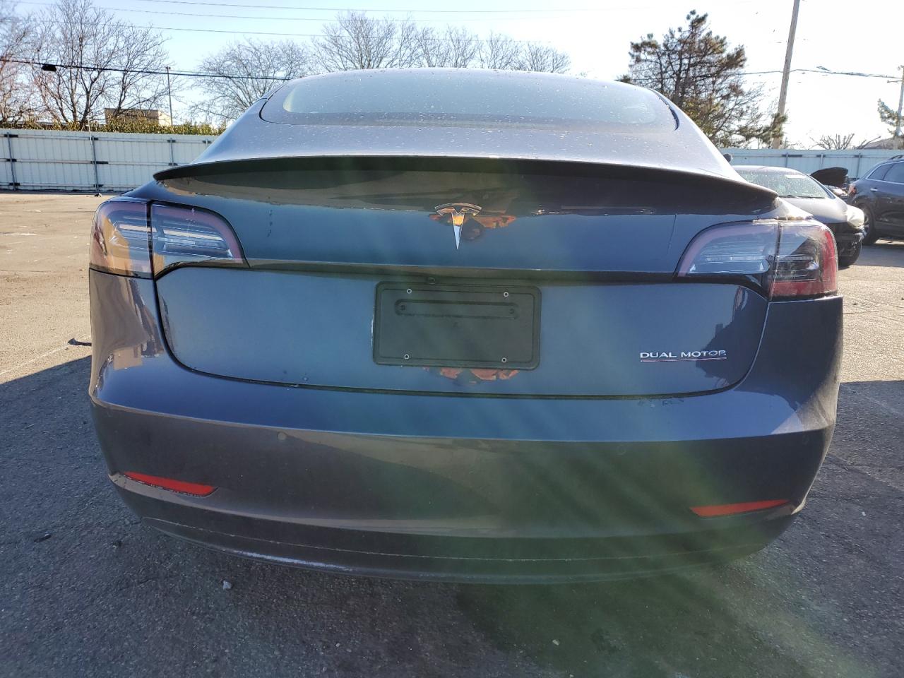 VIN 5YJ3E1EC8NF114408 2022 TESLA MODEL 3 no.6