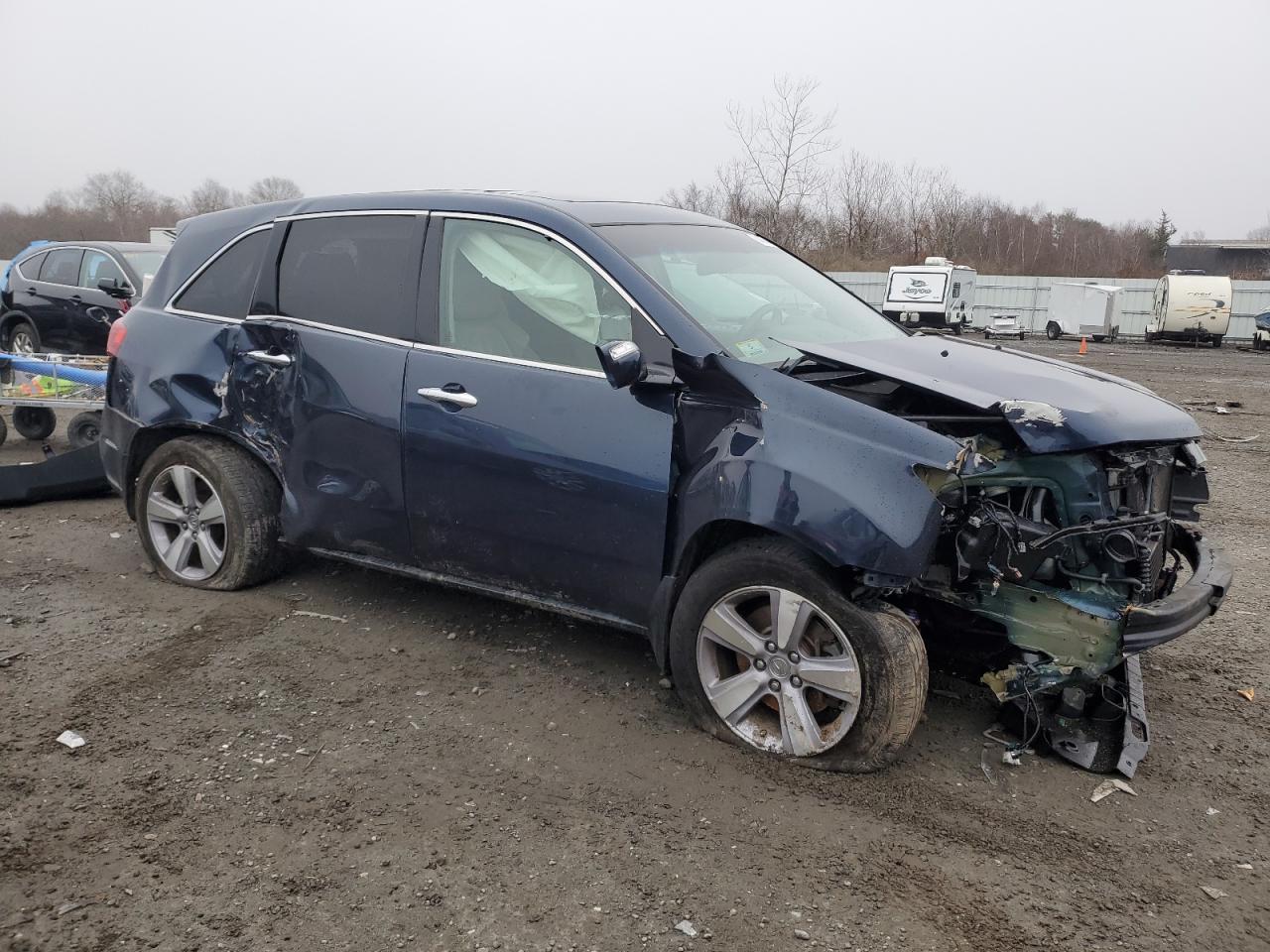 VIN 2HNYD2H37DH509984 2013 ACURA MDX no.4