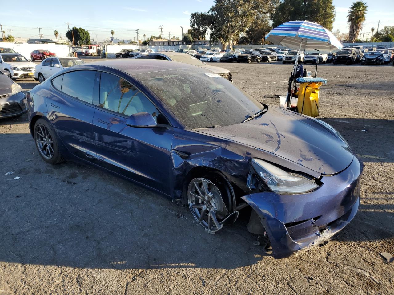 VIN 5YJ3E1EA7KF313850 2019 TESLA MODEL 3 no.4