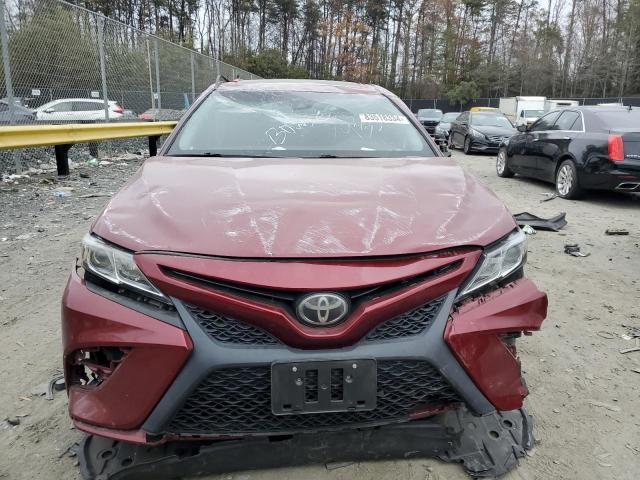  TOYOTA CAMRY 2018 Burgundy