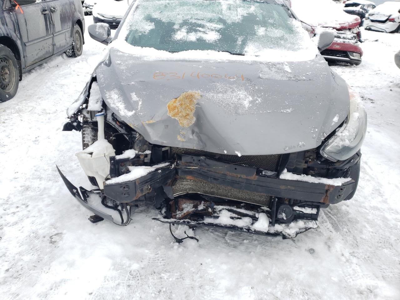 2012 Hyundai Elantra Gls VIN: 5NPDH4AE8CH117313 Lot: 83140064