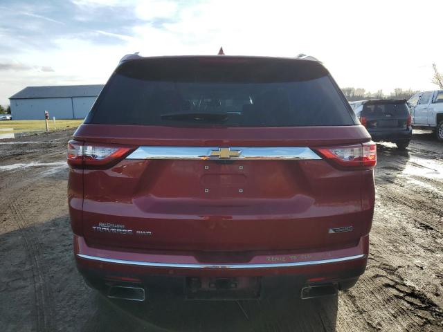  CHEVROLET TRAVERSE 2018 Maroon