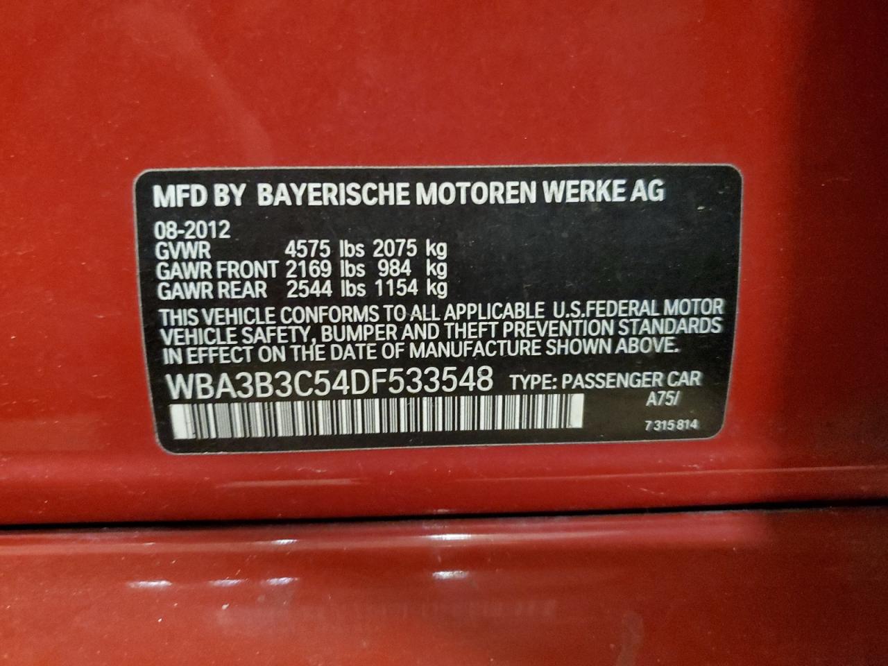 2013 BMW 3er - Image 12