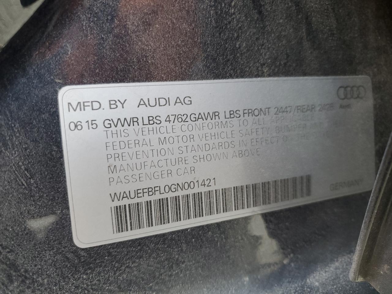 2016 Audi A4 - Image 12