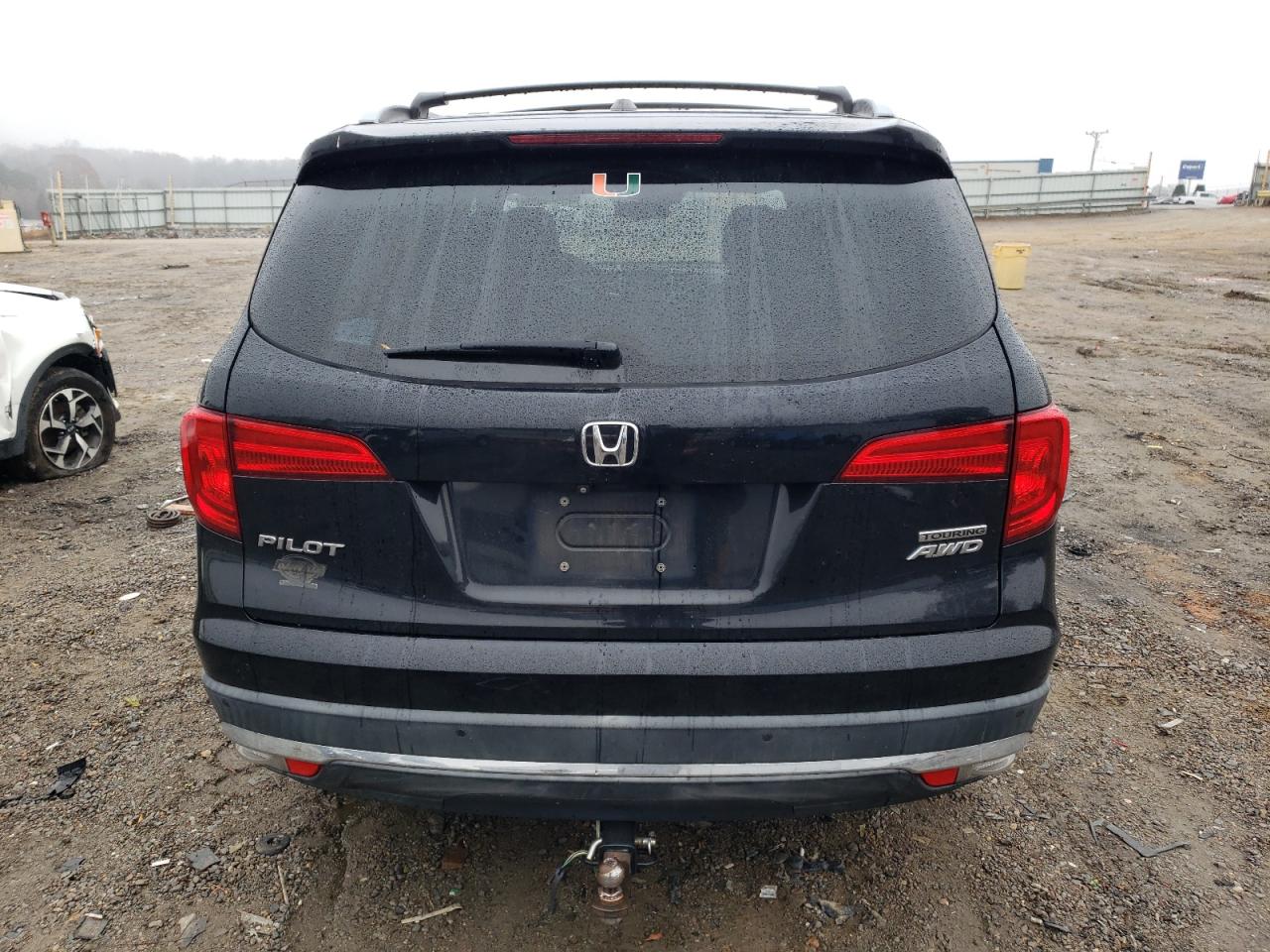 VIN 5FNYF6H96GB036679 2016 HONDA PILOT no.6