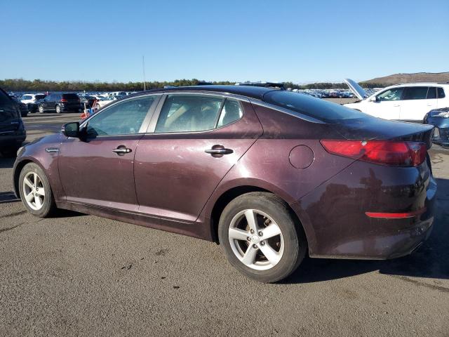  KIA OPTIMA 2014 Maroon