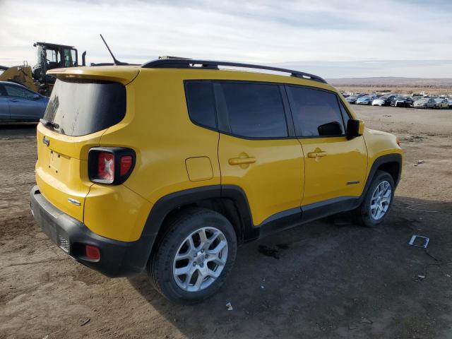  JEEP RENEGADE 2016 Желтый