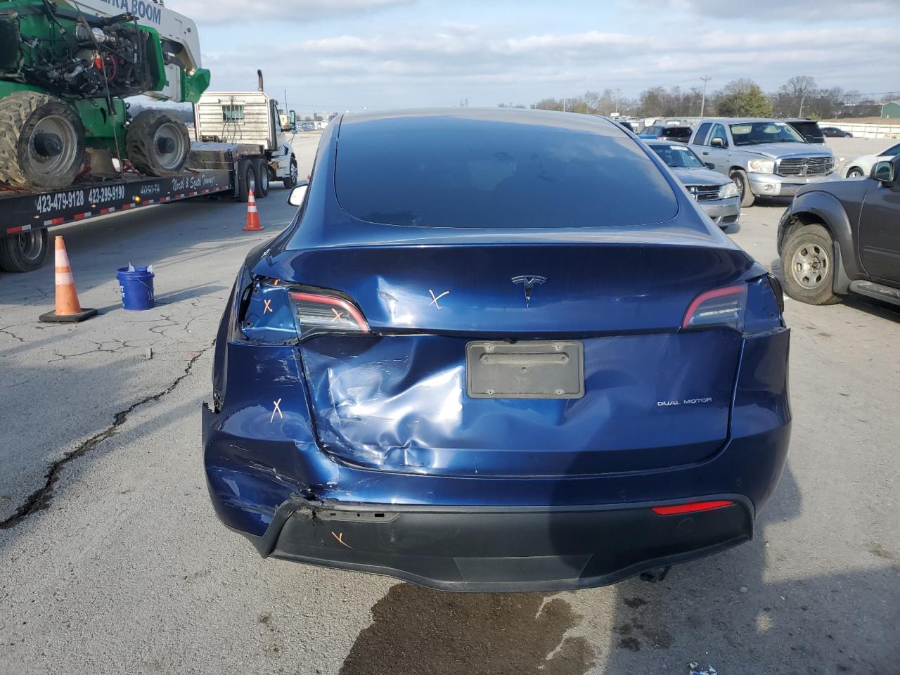 2021 Tesla Model Y VIN: 5YJYGDEE8MF173685 Lot: 85894914