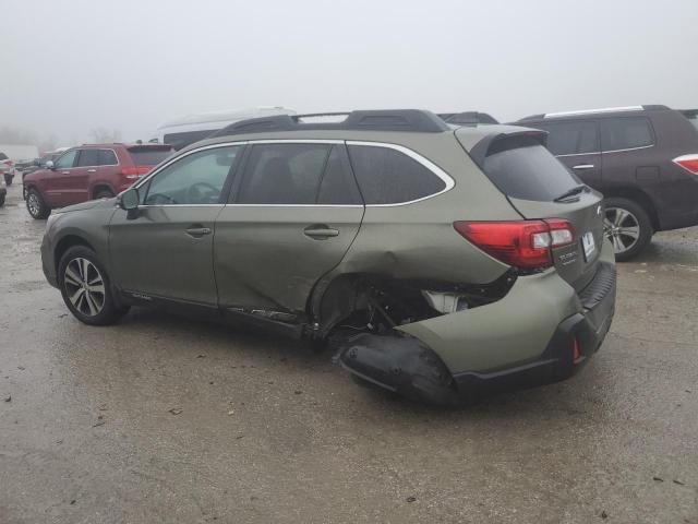  SUBARU OUTBACK 2019 Зеленый