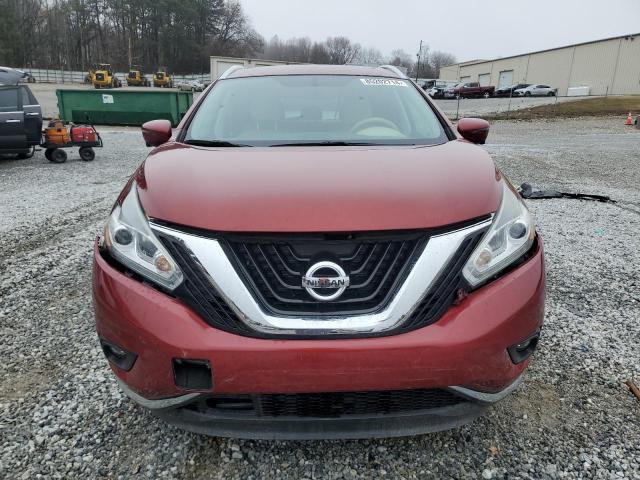  NISSAN MURANO 2018 Red